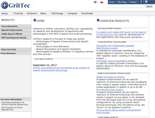 Tablet Screenshot of grittec.com